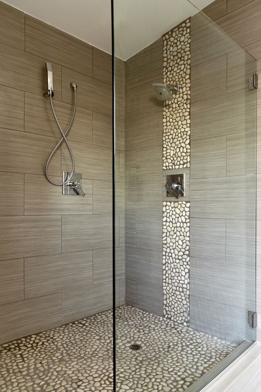 Tile-Design Shower Niche